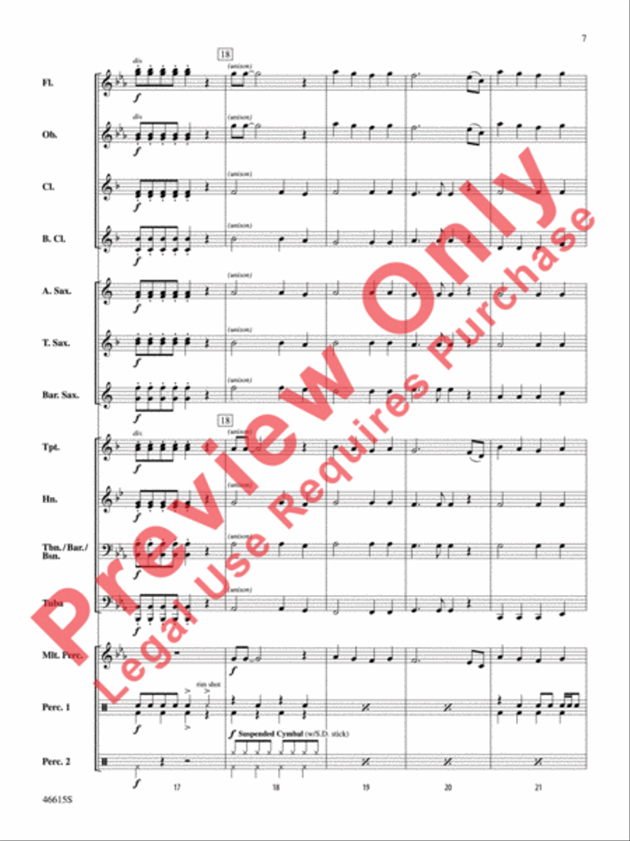 Short Cuts for Beginning Band -- Vol. 5 Concert Band scores gallery preview page 8
