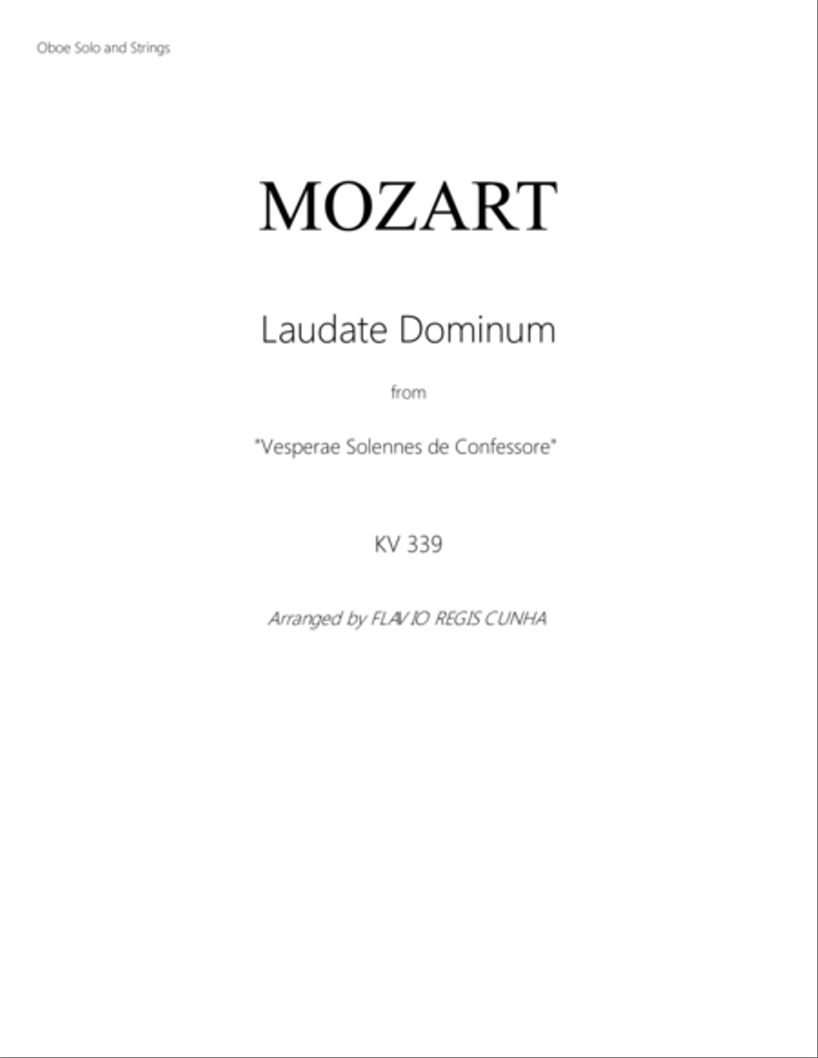 Laudate Dominum - from 