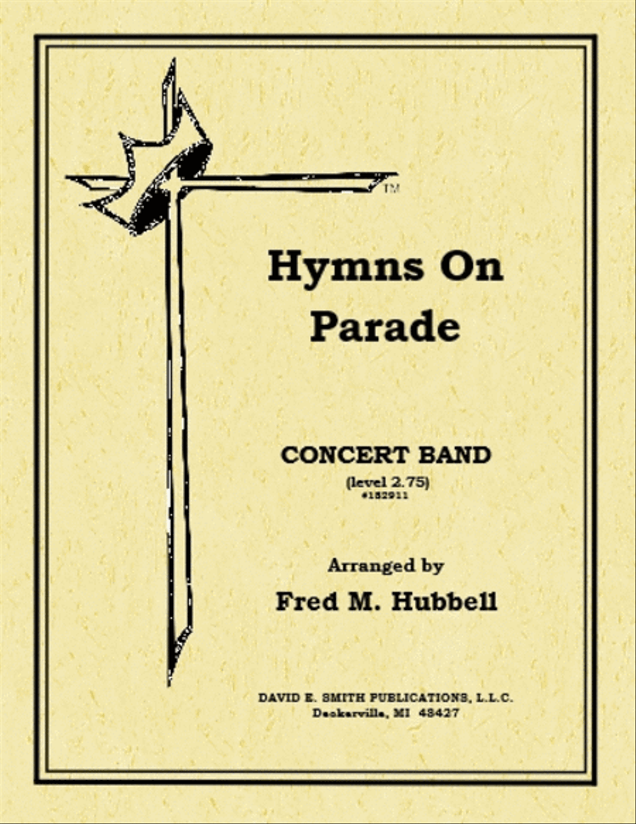 Hymns On Parade Concert Band scores gallery preview page 1