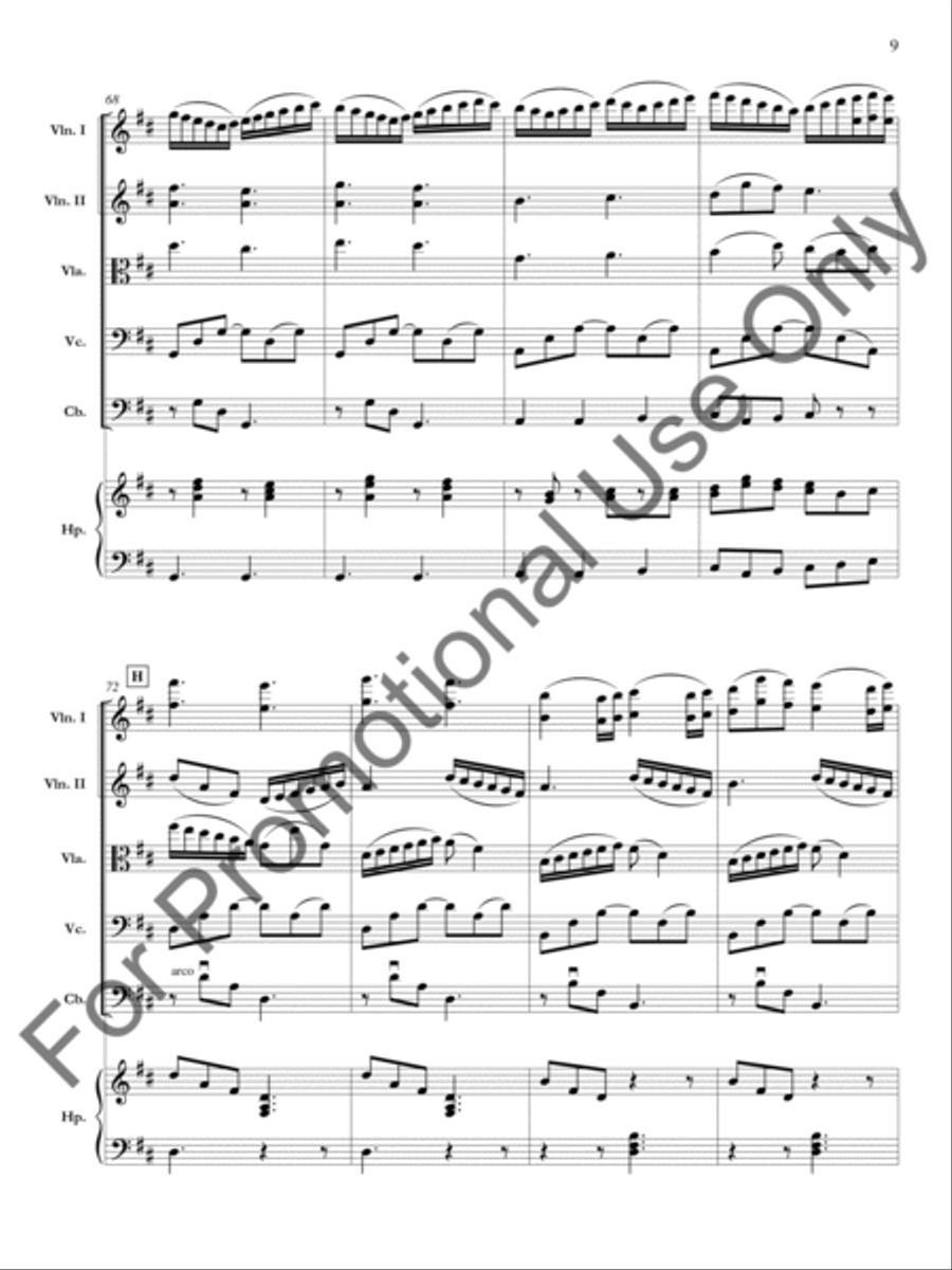Petite Allegro Orchestra scores gallery preview page 10