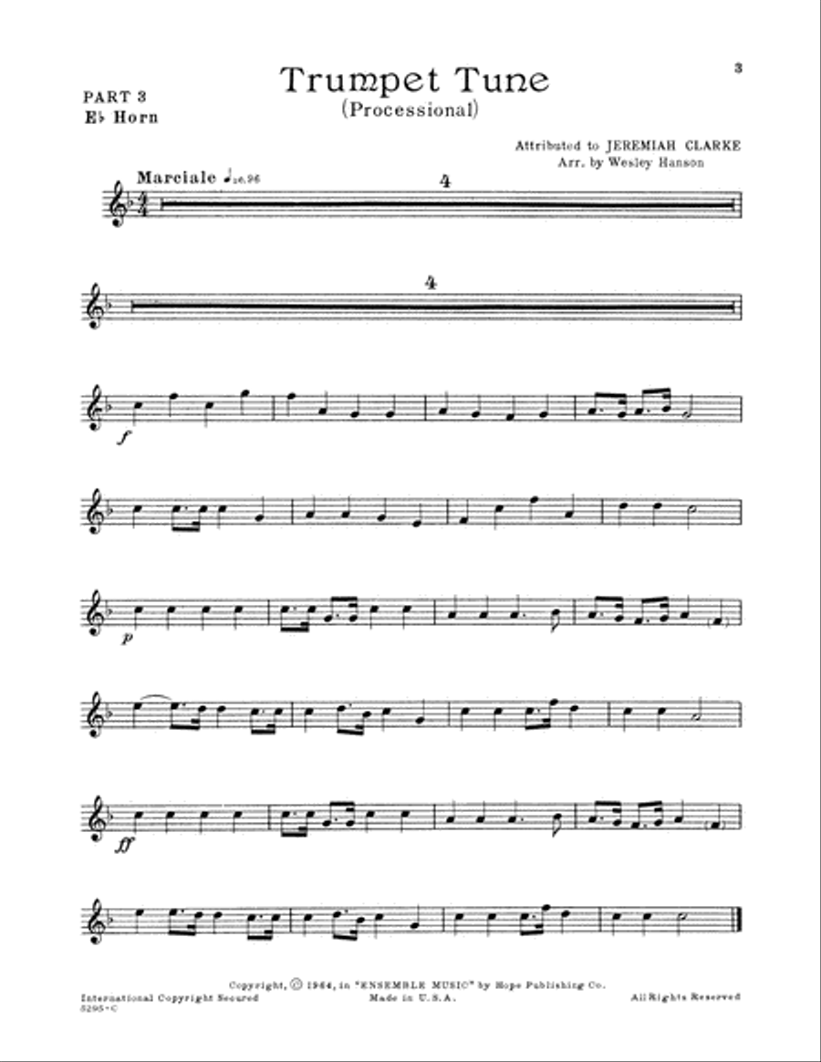 Ensemble Music for Church and School Part scores gallery preview page 5