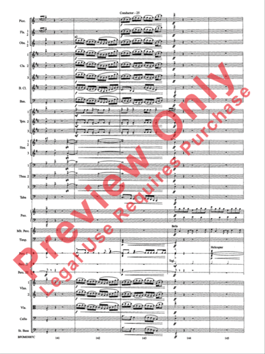 Inchon Full Orchestra scores gallery preview page 30