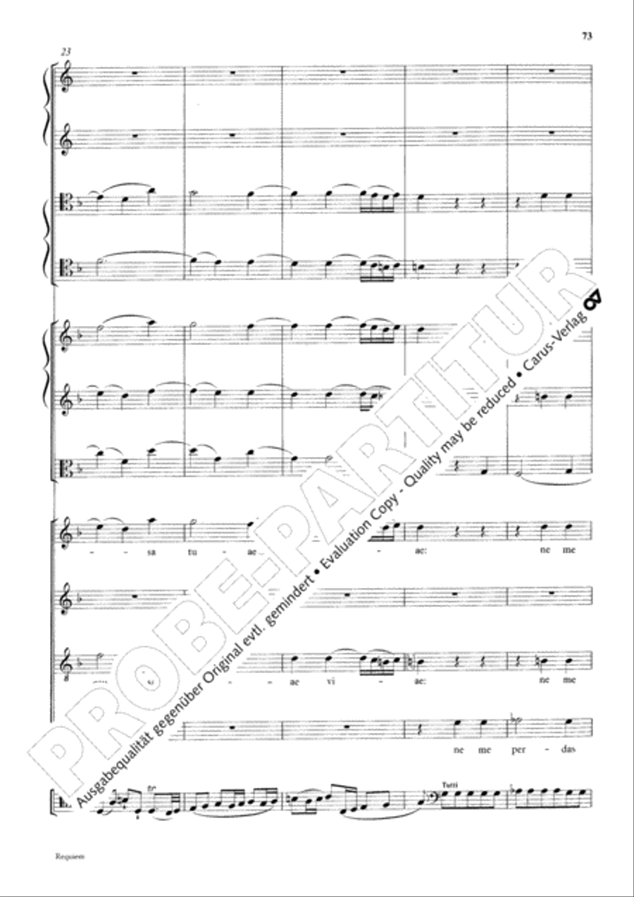 Requiem Requiem 4-Part scores gallery preview page 81