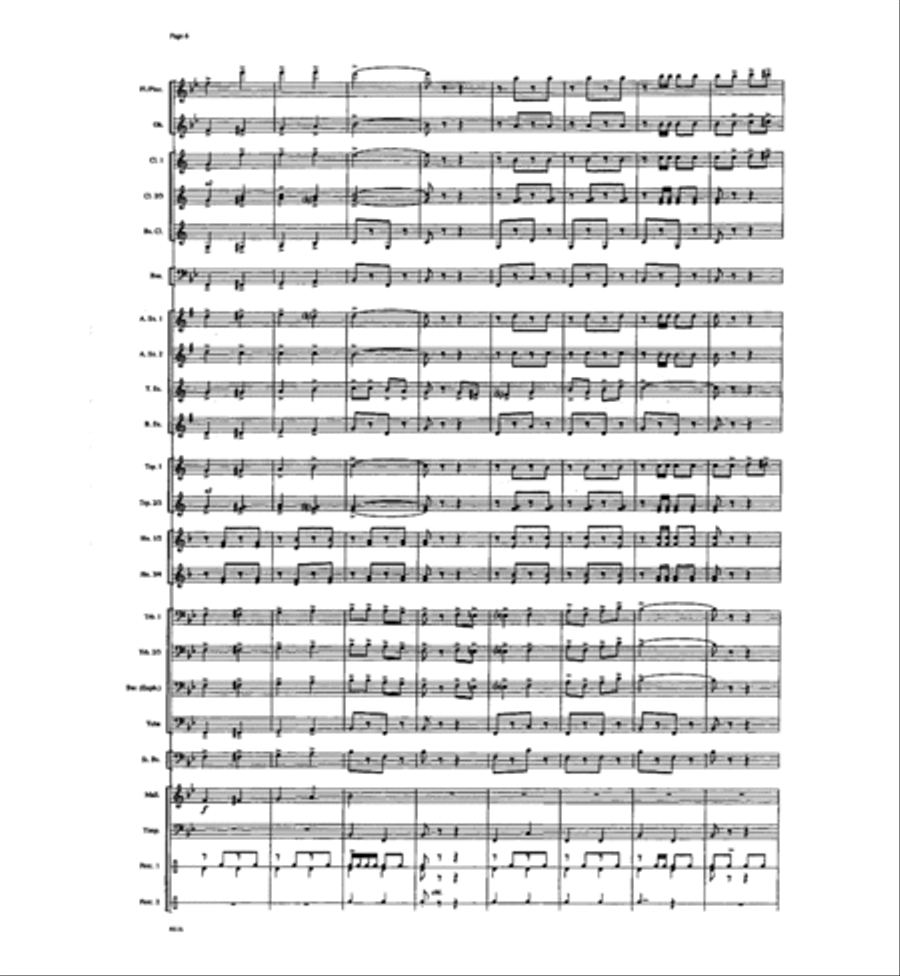 Children of the Shrine Concert Band scores gallery preview page 5