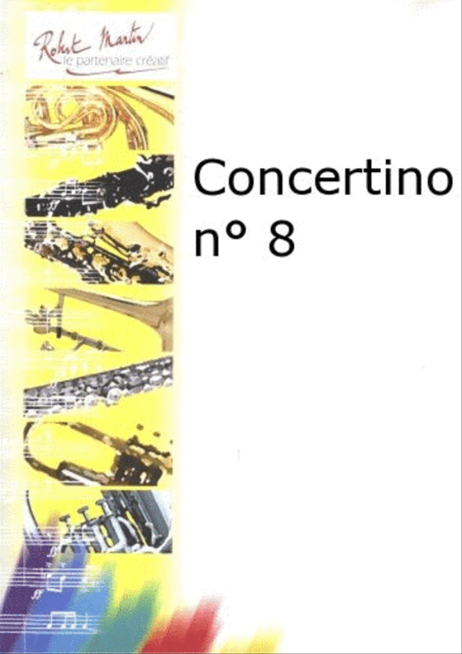 Concertino n°8 Concertino n°8 Piano Accompaniment scores gallery preview page 1