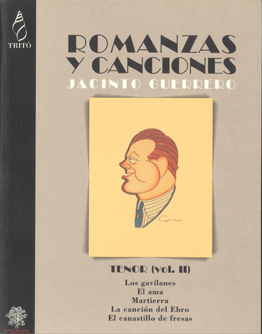 Romanzas y canciones / Tenor II Tenor Voice scores gallery preview page 1