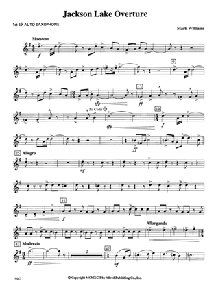 Jackson Lake Overture: E-flat Alto Saxophone