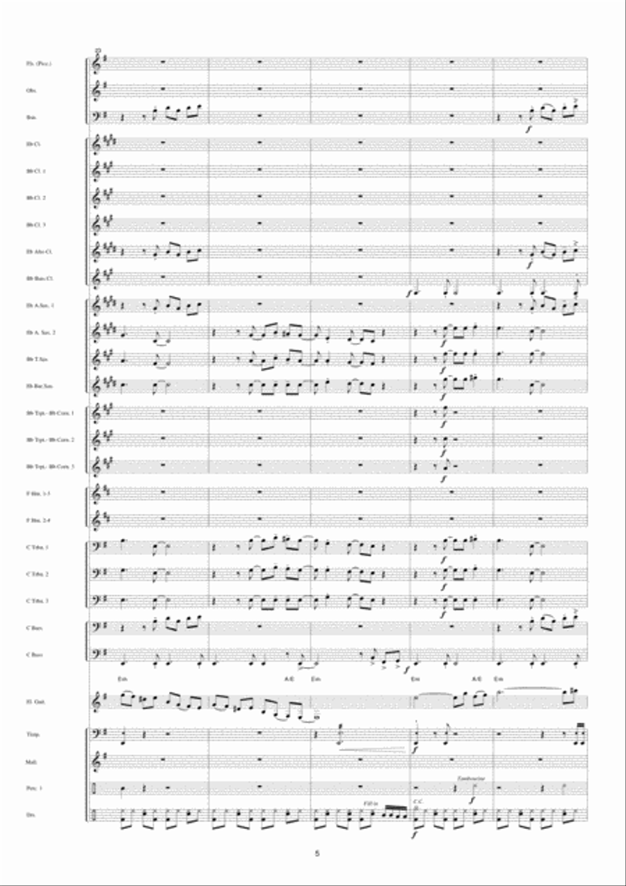 Full Option Full Option Concert Band scores gallery preview page 6