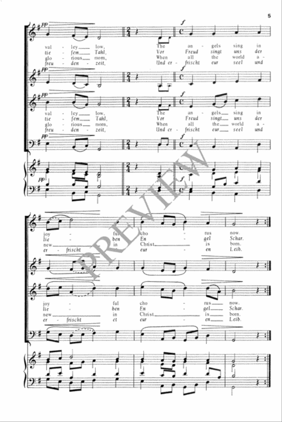 The Morning Star The Morning Star 4-Part scores gallery preview page 6