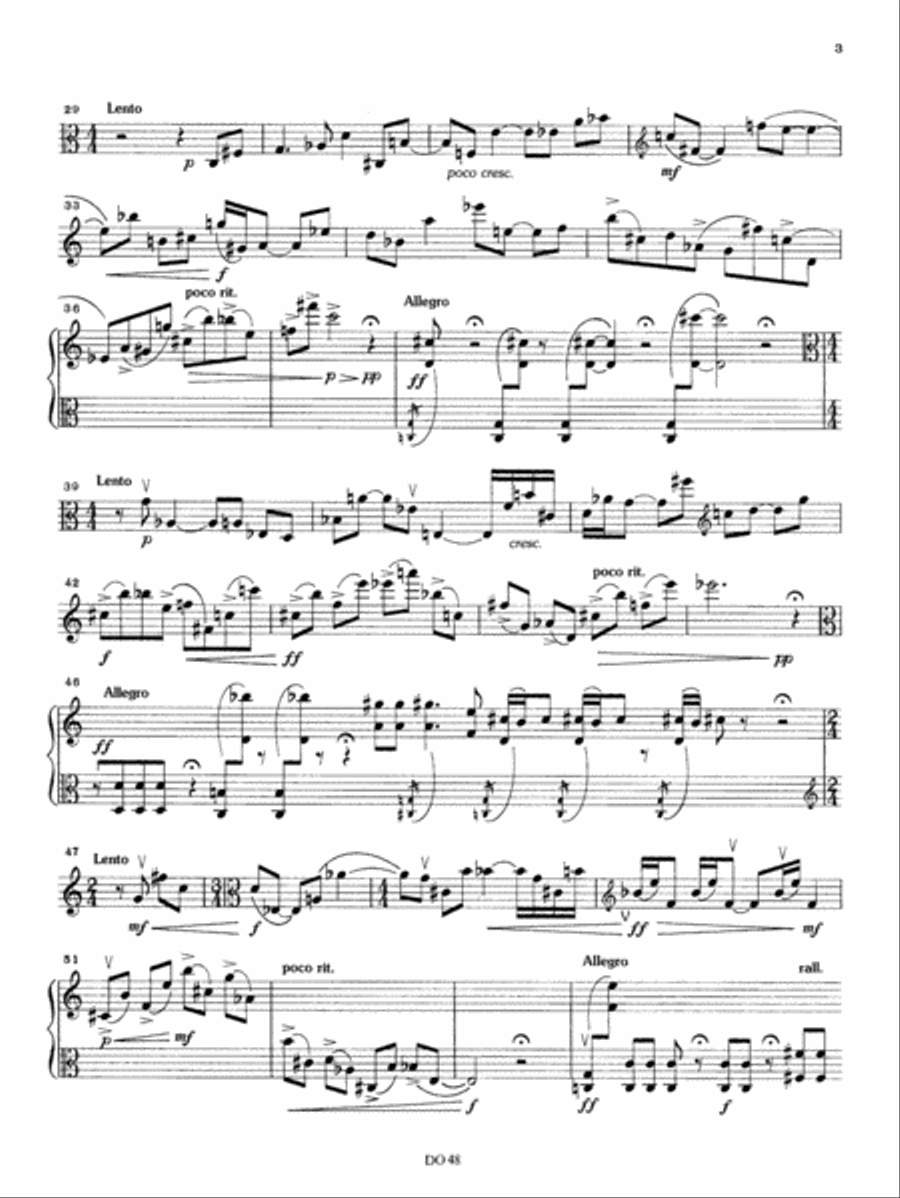 Improvisation Viola Solo scores gallery preview page 3