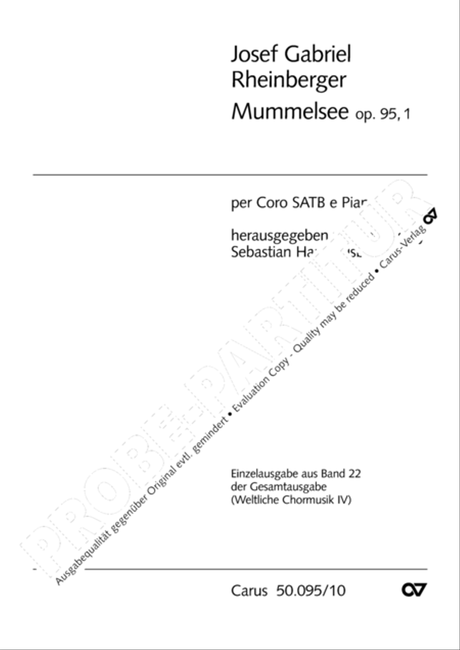 Mummelsee Mummelsee 4-Part scores gallery preview page 2