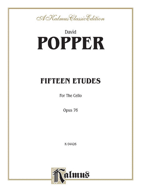 Fifteen Etudes for Cello, Op. 76