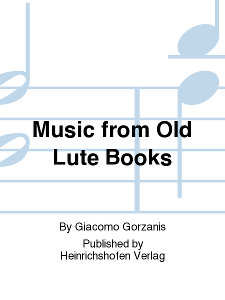 Music from Old Lute Books