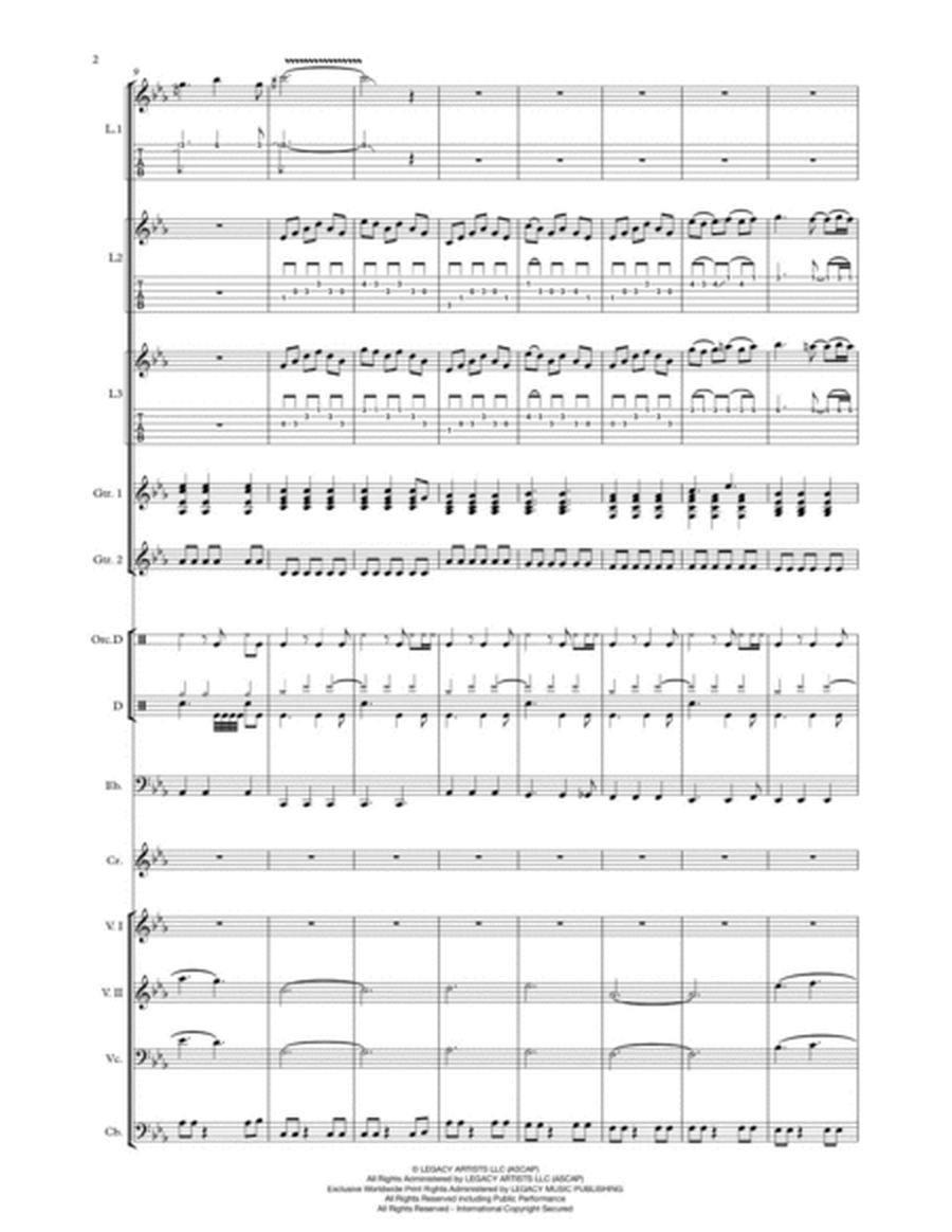 Jacques Cameron - Stendhal Syndrome (Legacy Artists Fanfare): Conductor Score