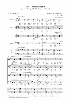 The Cherubic Hymn