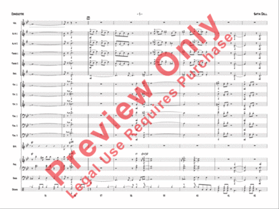 Satin Doll (score only) Satin Doll (score only) Jazz Ensemble scores gallery preview page 8
