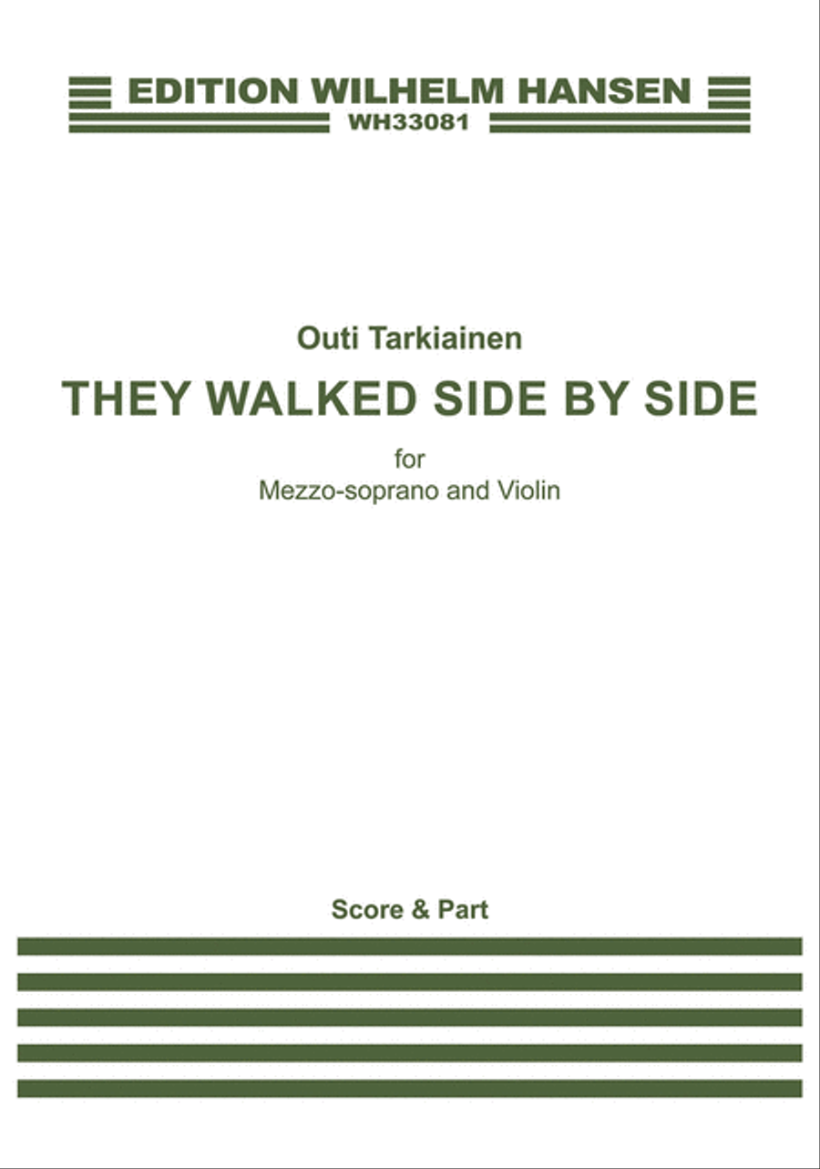 They Walked Side by Side Mezzo-Soprano Voice scores gallery preview page 1