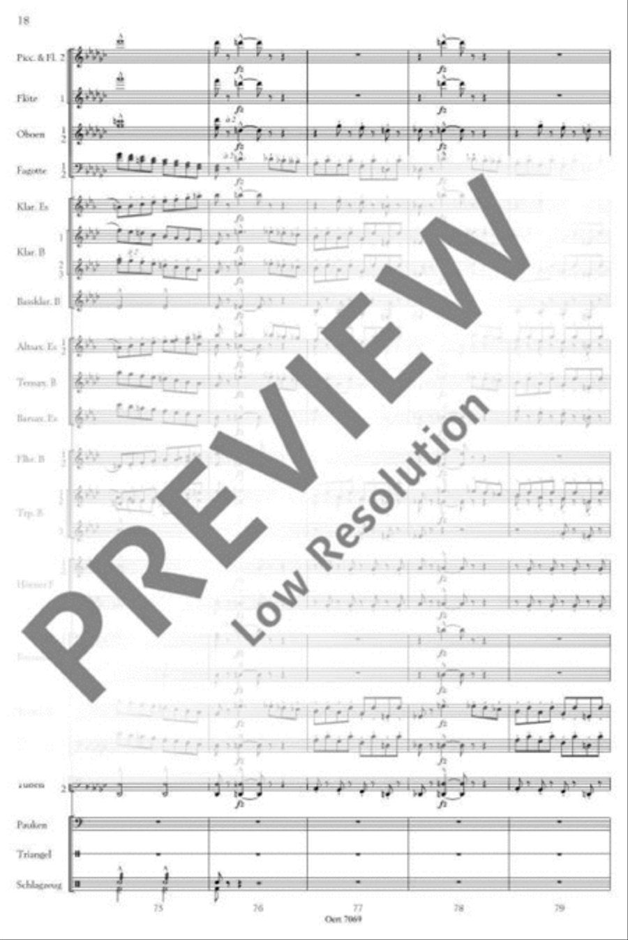 Der Barbier von Sevilla Der Barbier von Sevilla Concert Band scores gallery preview page 21