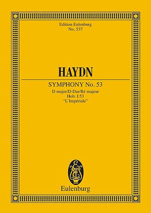 Book cover for Symphony No. 53 in D Major, Hob.I.53 "Imperiale"