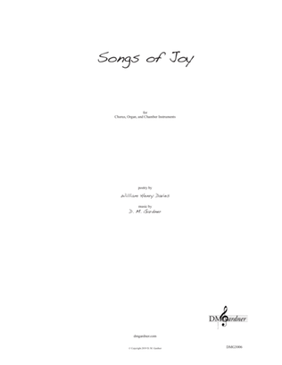 Songs of Joy (SATB choral score)