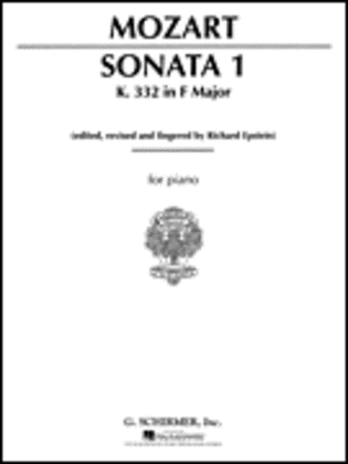 Sonata No. 1 in F K332