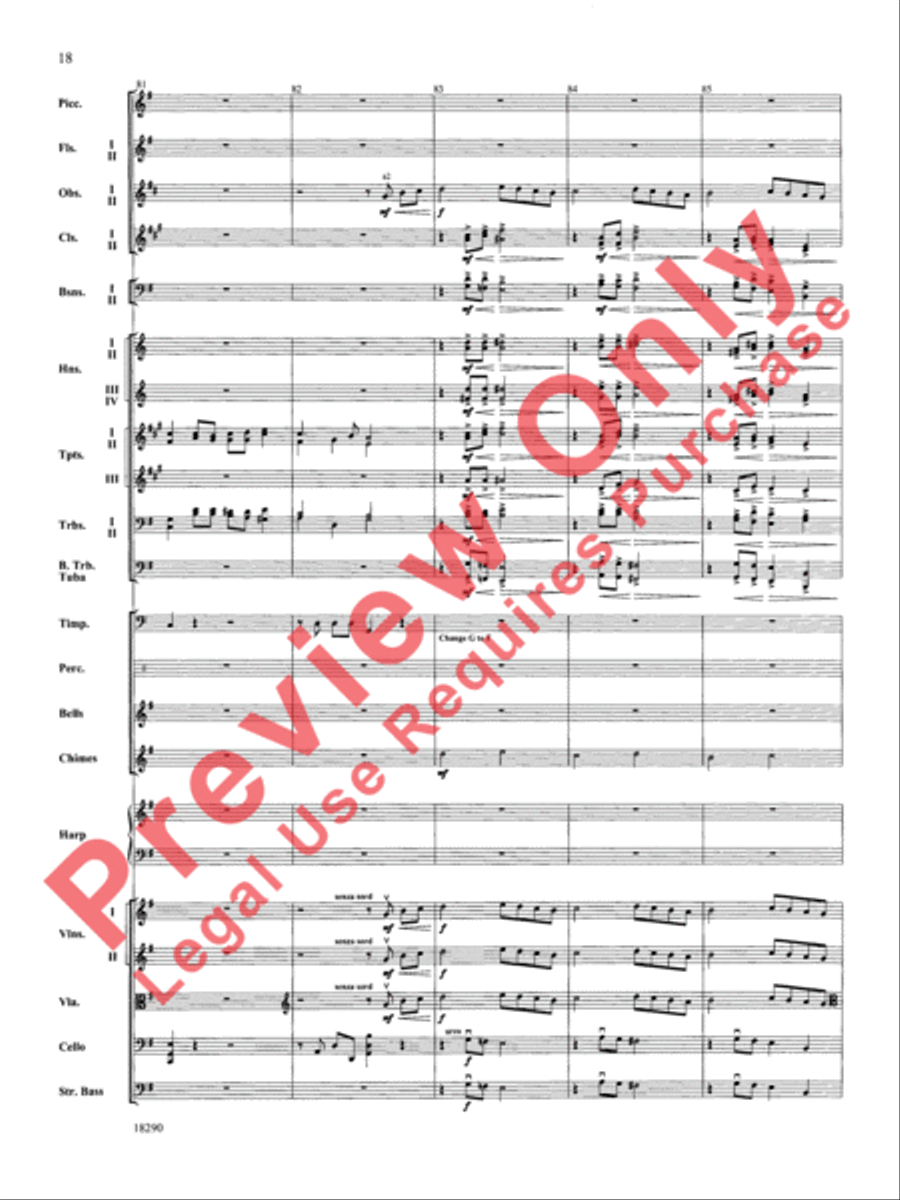Glorious Sounds of Christmas Full Orchestra scores gallery preview page 19