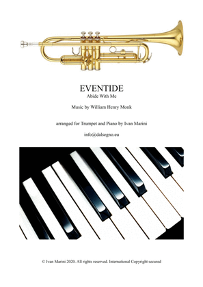 EVENTIDE (Abide With Me) - for Trumpet and Piano