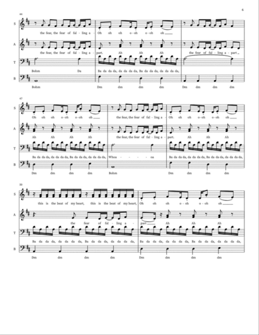 This Is Gospel 4-Part scores gallery preview page 6
