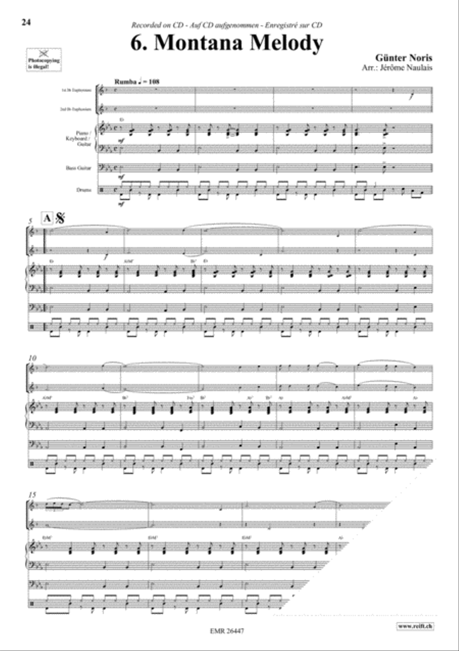 Let's Dance Volume 3 Euphonium Duet scores gallery preview page 8