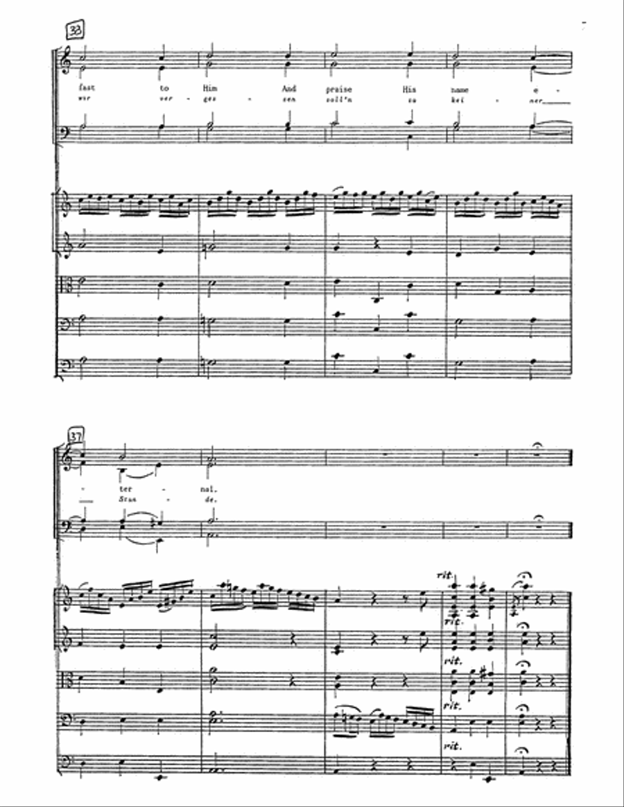 Alleluia from For Us a Child is Born (String Orchestra Set) Choir scores gallery preview page 4