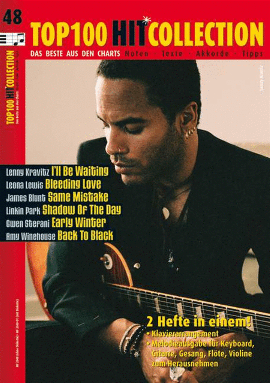 Top 100 Hit Collection 48 Vol. 48 Piano scores gallery preview page 1