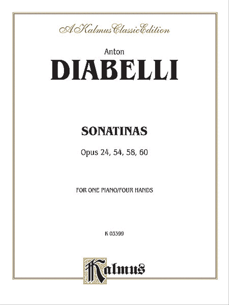 Sonatinas, Op. 24, 54, 58, 60 Small Ensemble scores gallery preview page 1
