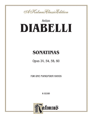 Book cover for Sonatinas, Op. 24, 54, 58, 60