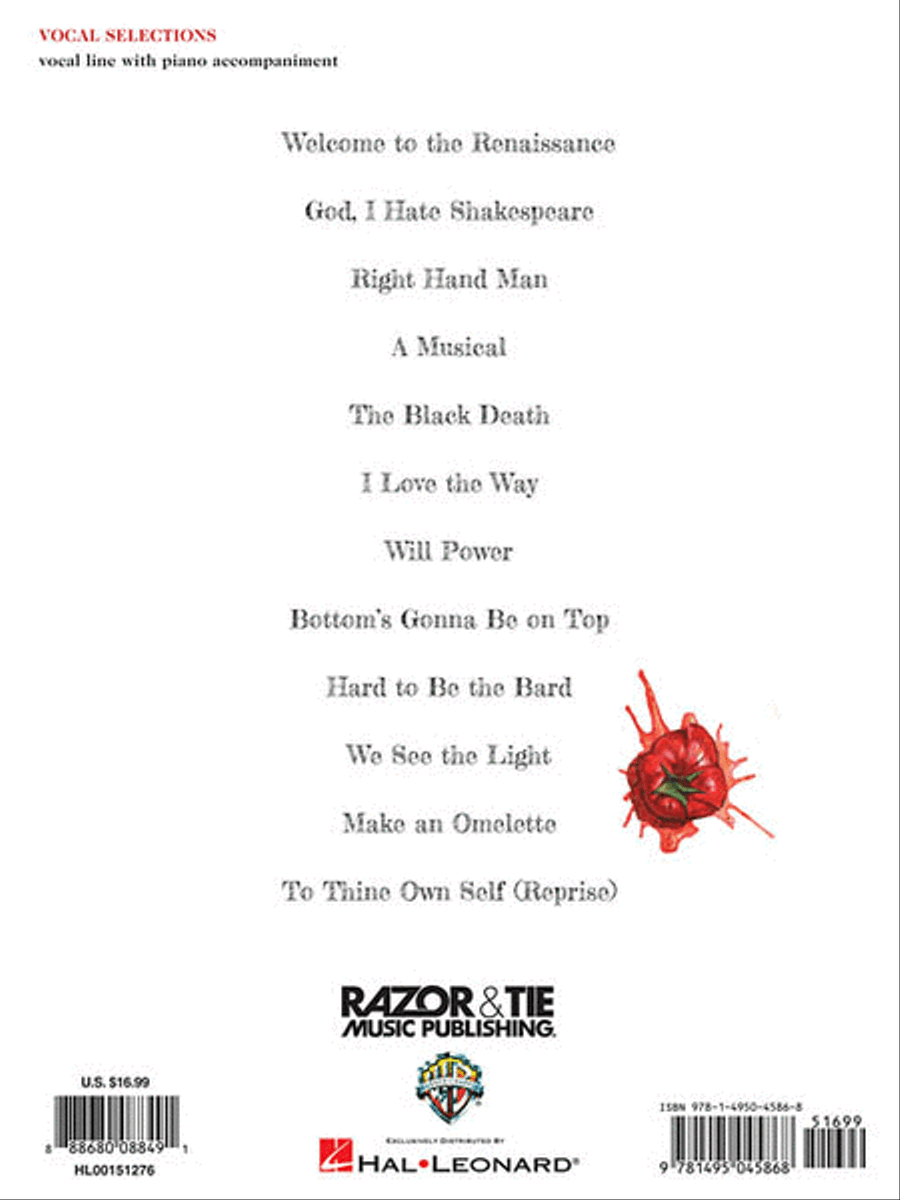 Something Rotten! Voice scores gallery preview page 4