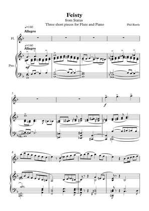 Status - Three short pieces for Flute and Piano