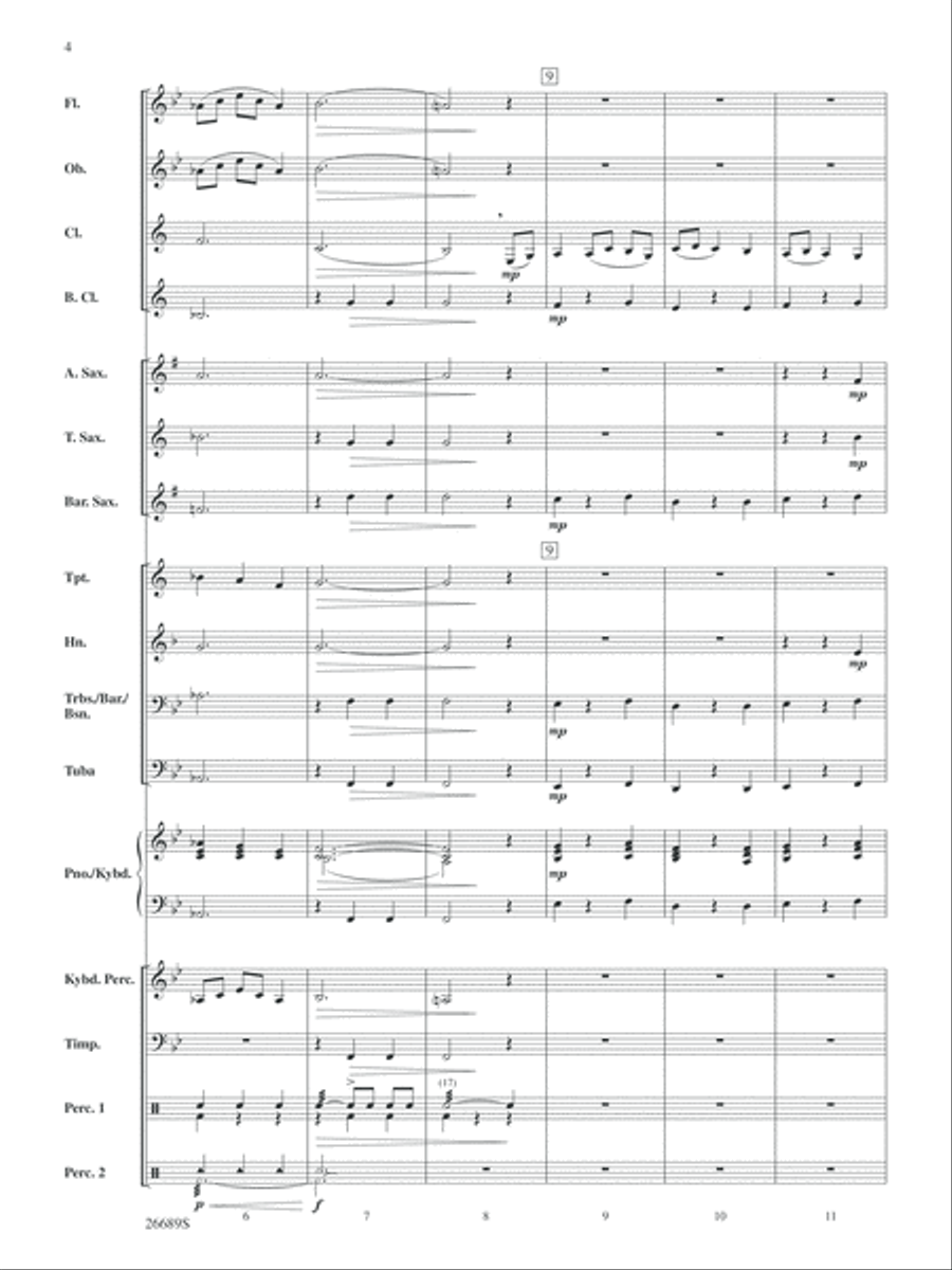 Jupiter (from The Planets): Score Concert Band scores gallery preview page 4