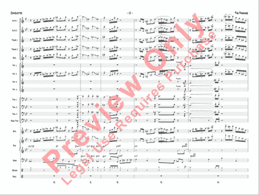 The Passage Jazz Ensemble scores gallery preview page 16