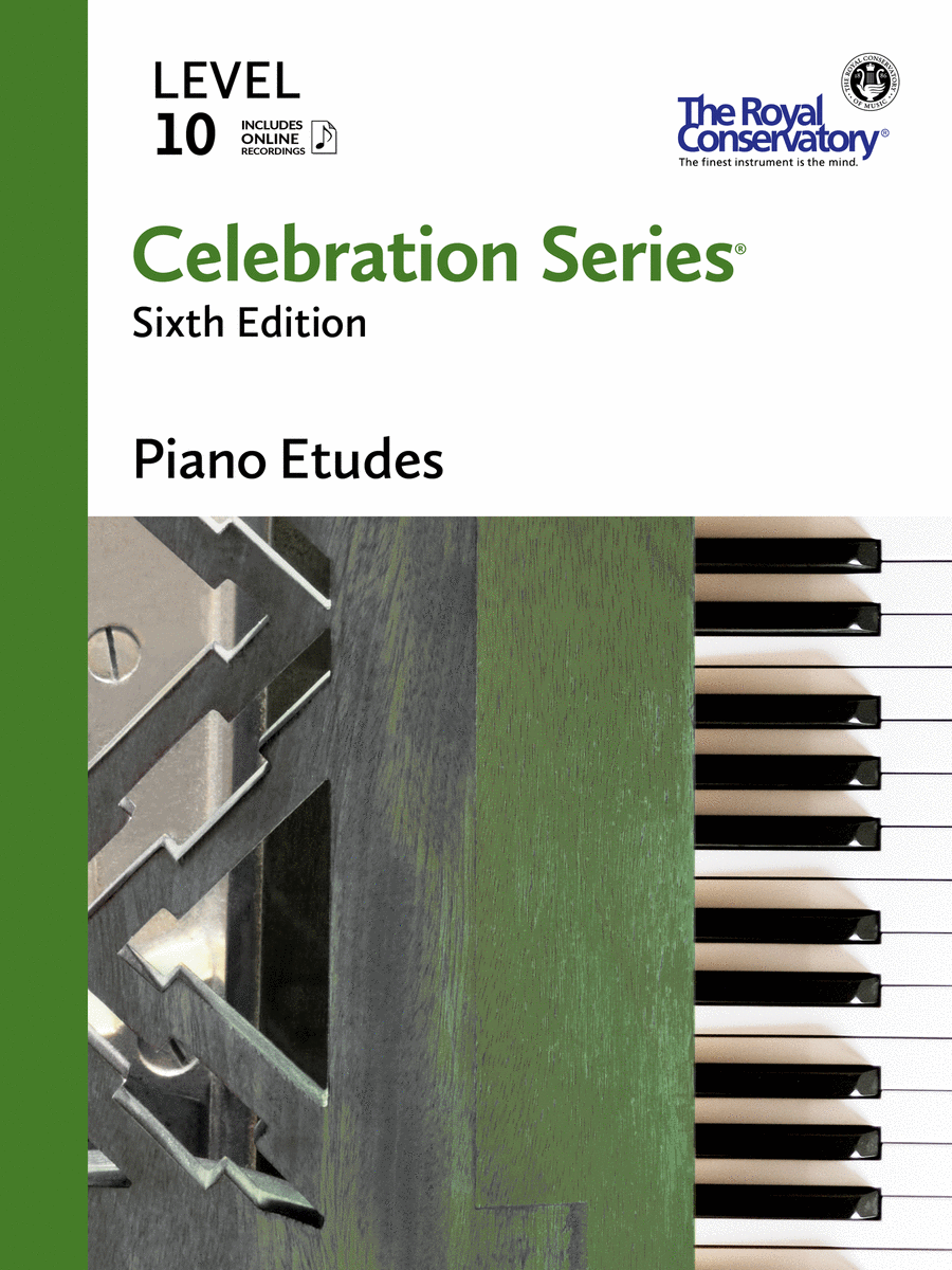 Book cover for Piano Etudes Level 10