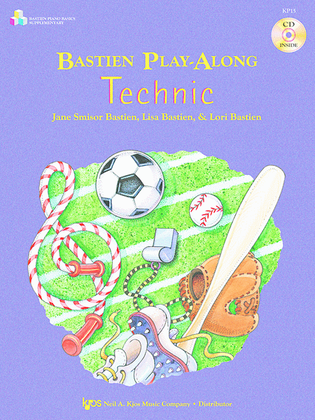 Book cover for Bastien Play-Along Technic