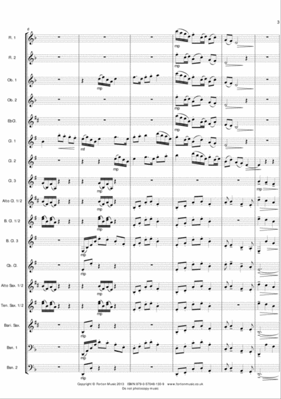 Blackwood Breeze Set of Parts scores gallery preview page 3