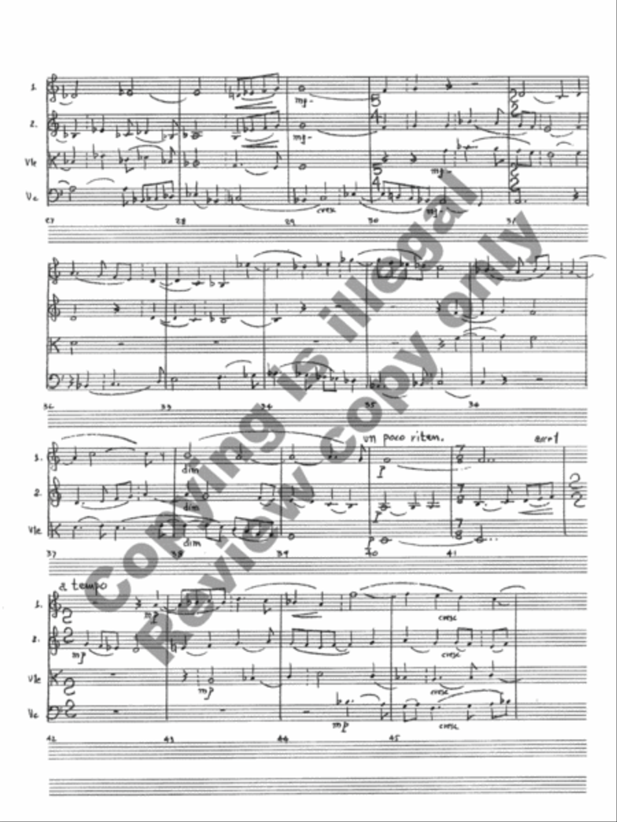 In Praise of Ockeghem (Additional Full Score) Orchestra scores gallery preview page 13