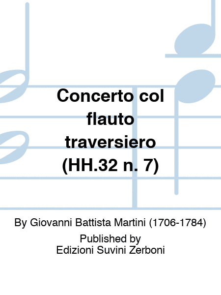 Concerto col flauto traversiero (HH.32 n. 7)