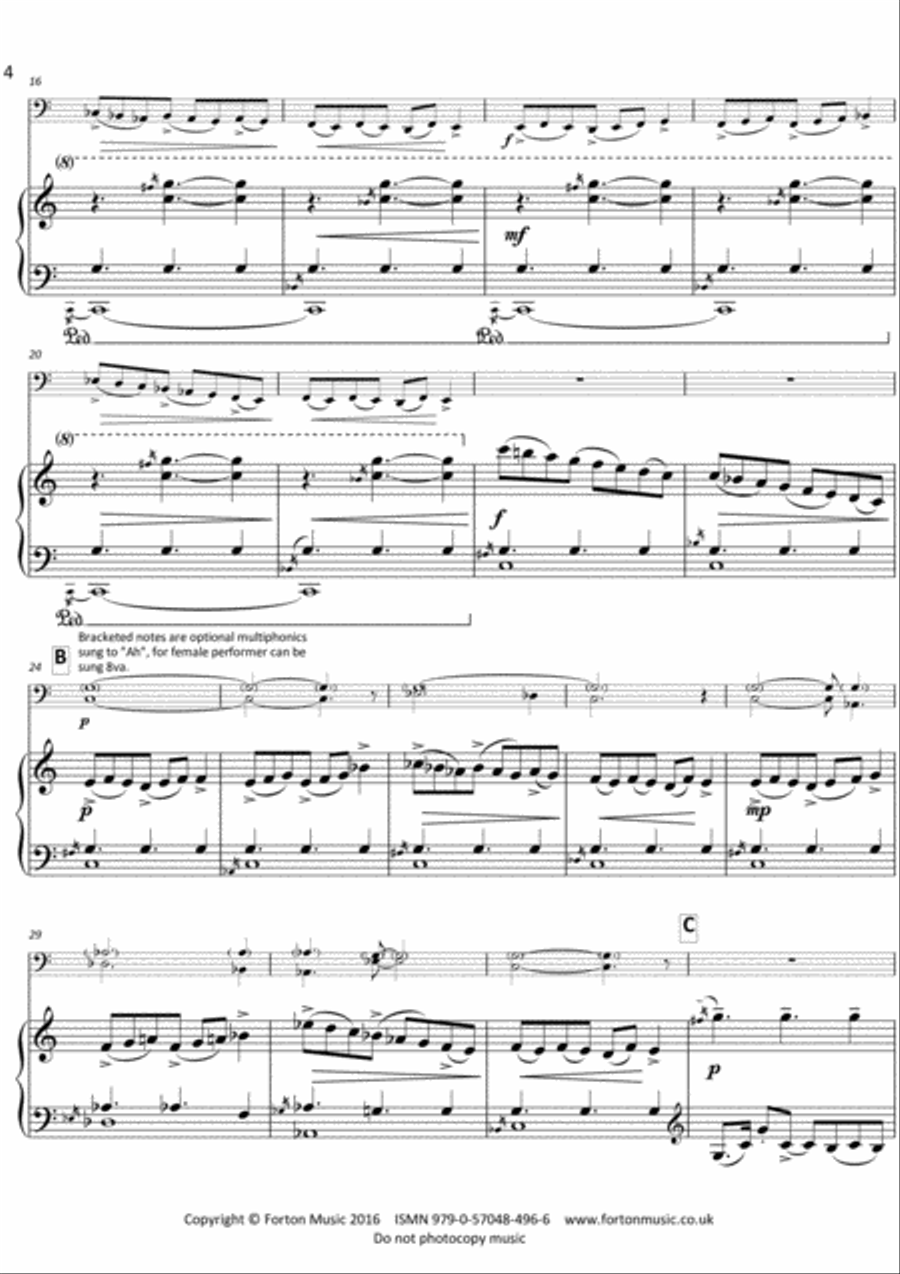 The Tale Of The Slightly Miffed Dancing Bear Score and Part scores gallery preview page 4