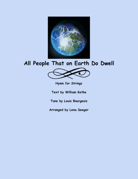 All People That on Earth Do Dwell (String Orchestra) image number null