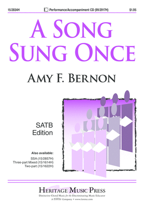 Book cover for A Song Sung Once