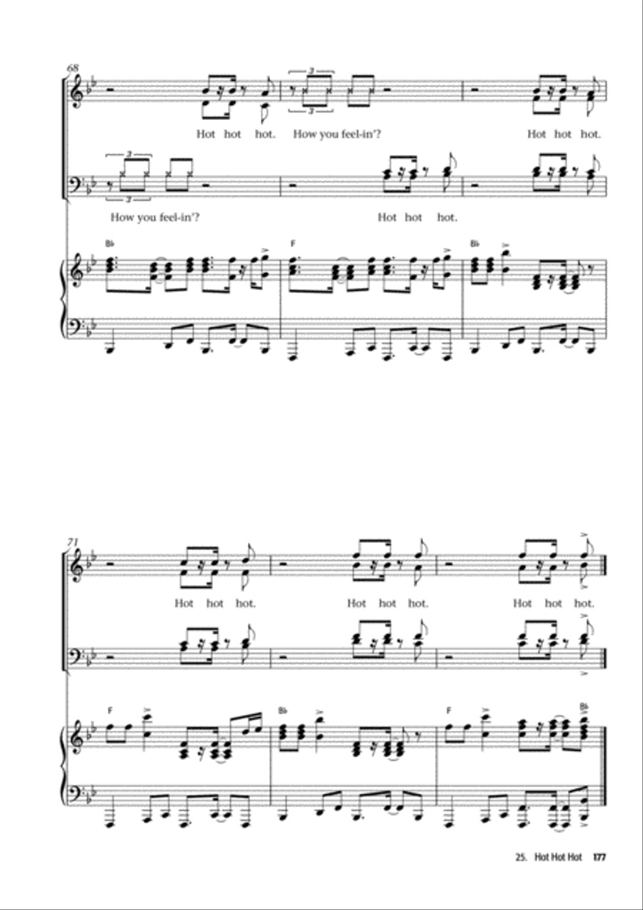 Popular Voiceworks 1 4-Part scores gallery preview page 49