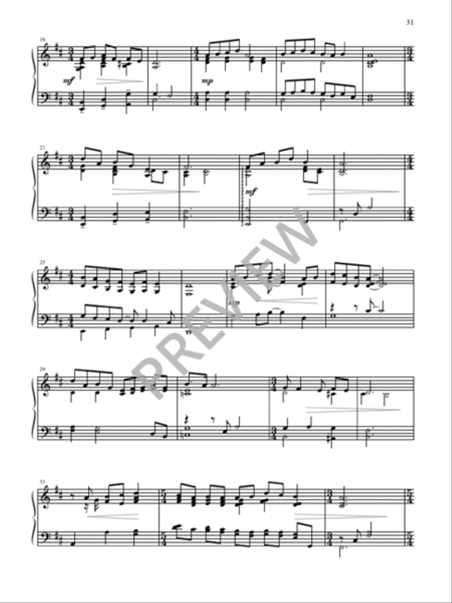 Seasons of Grace - Volume 3 Piano Solo scores gallery preview page 33