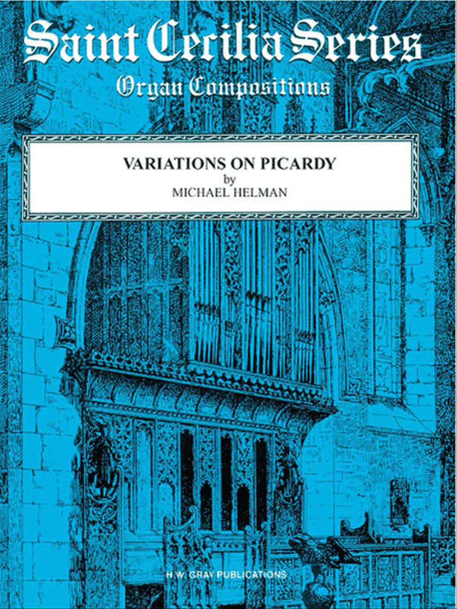 Variations on Picardy Organ scores gallery preview page 1