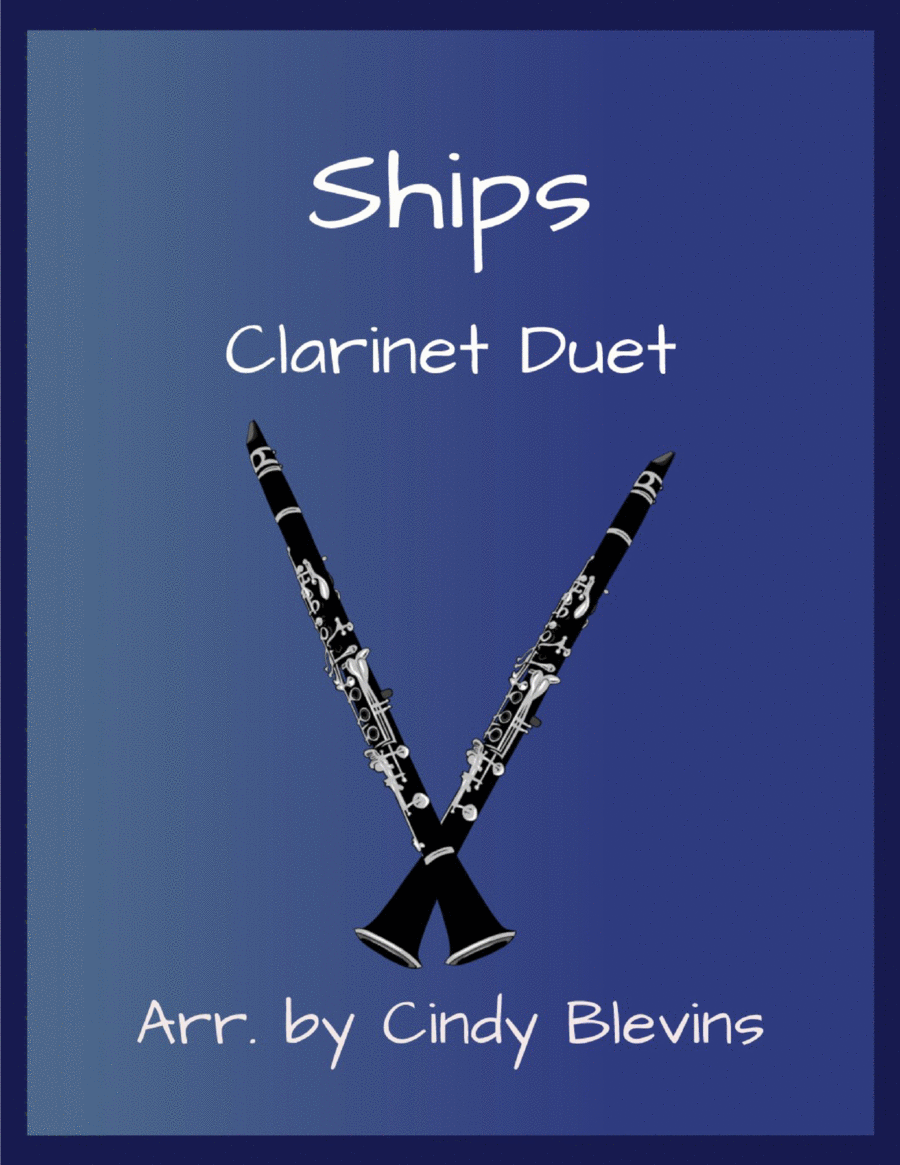 Ships Clarinet Duet scores gallery preview page 1