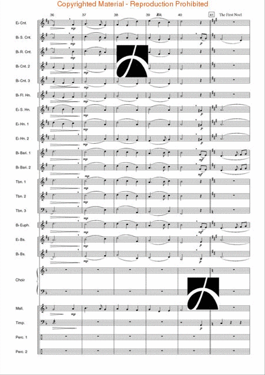 The Spirit of Christmas The Spirit of Christmas Concert Band scores gallery preview page 8